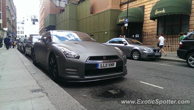 Nissan GT-R spotted in London, United Kingdom