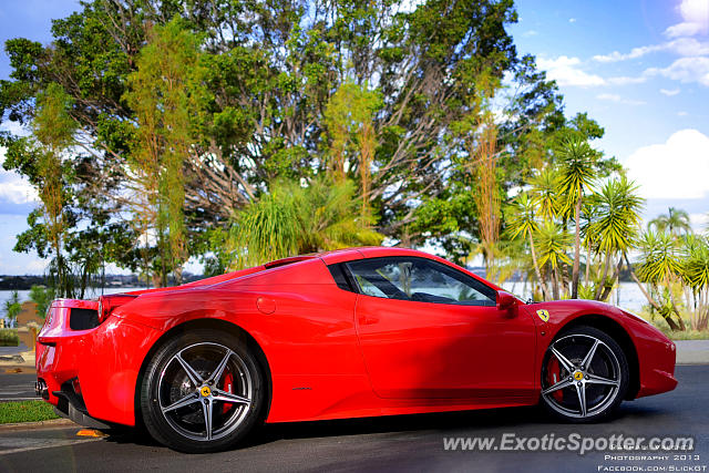 Ferrari 458 Italia spotted in Brasilia, Brazil