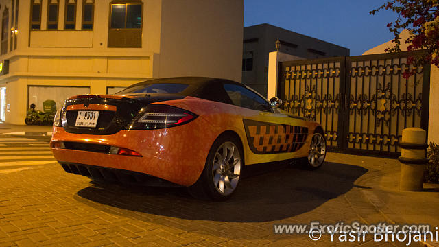 Mercedes SLR spotted in Dubai, United Arab Emirates