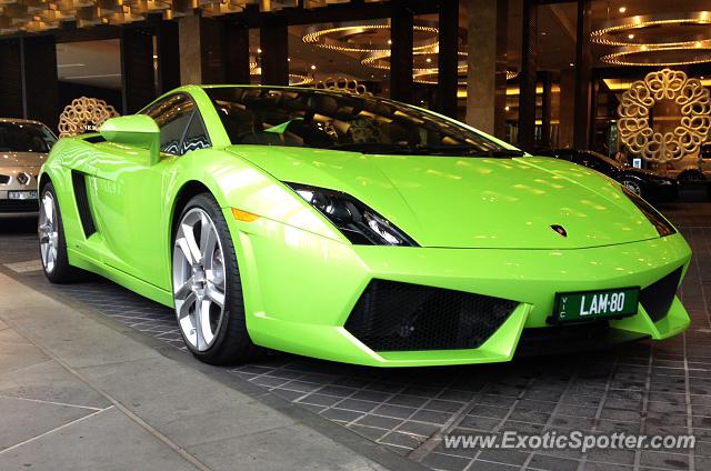 Lamborghini Gallardo spotted in Melbourne, Australia