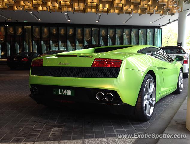 Lamborghini Gallardo spotted in Melbourne, Australia