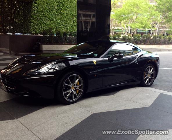 Ferrari California spotted in Melbourne, Australia