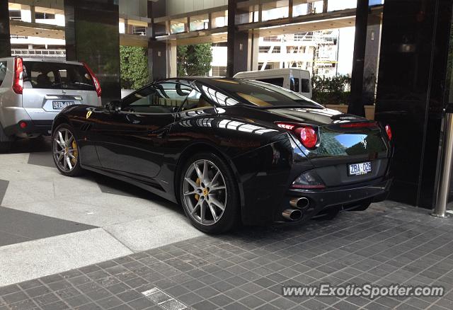 Ferrari California spotted in Melbourne, Australia