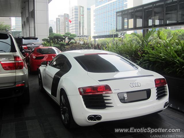 Audi R8 spotted in Jakarta, Indonesia