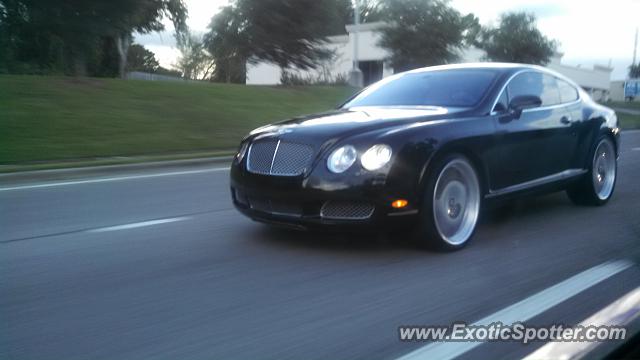 Bentley Continental spotted in Mobile, Alabama