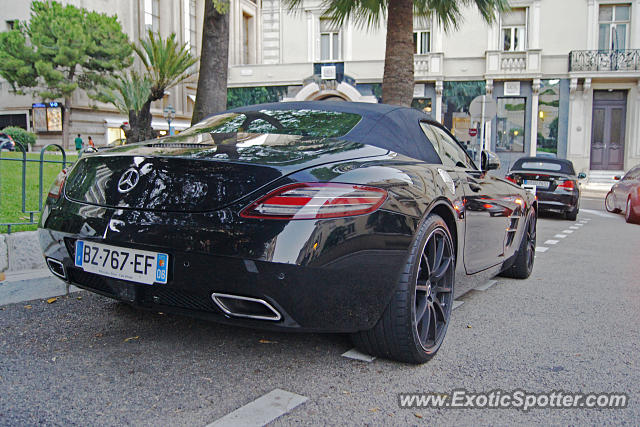 Mercedes SLS AMG spotted in Monte-carlo, Monaco