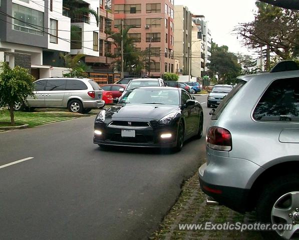 Nissan GT-R spotted in Lima, Peru