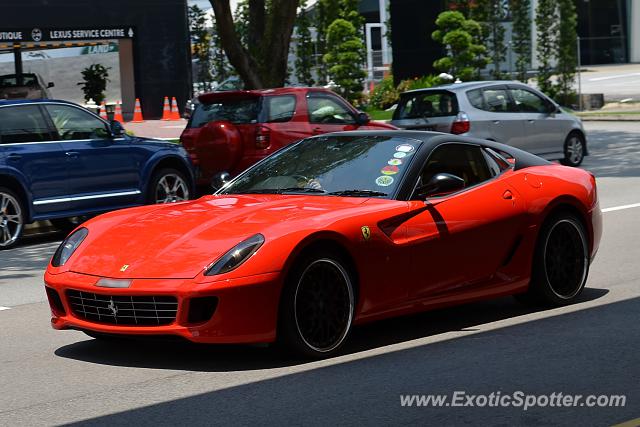 Ferrari 599GTB spotted in Singapore, Singapore