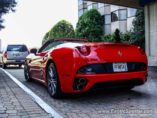 Ferrari California spotted in Atlanta, Georgia