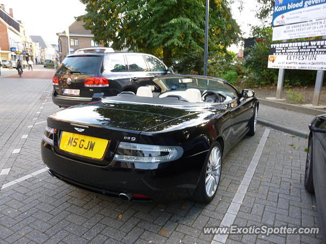 Aston Martin DB9 spotted in Zaventem, Belgium