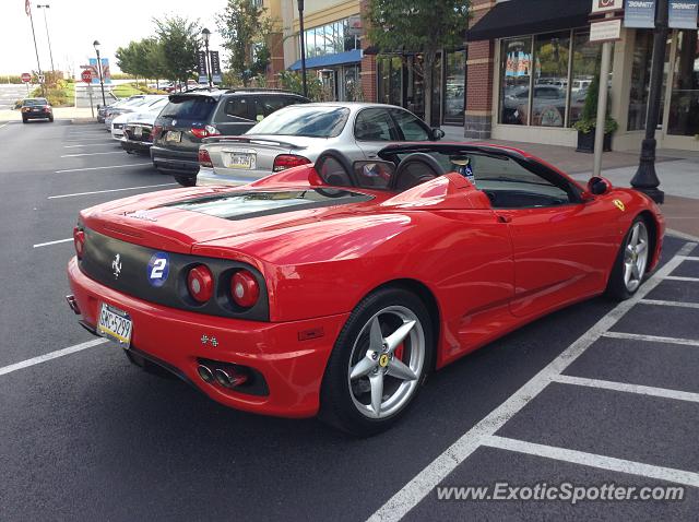 Ferrari 360 Modena spotted in Center valley, Pennsylvania