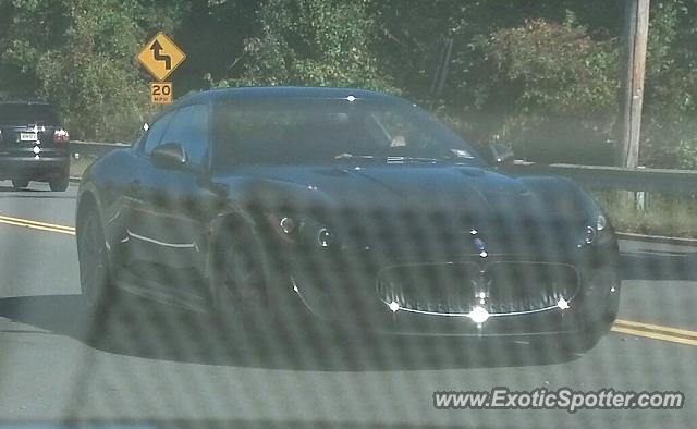 Maserati GranTurismo spotted in Harrington park, New Jersey