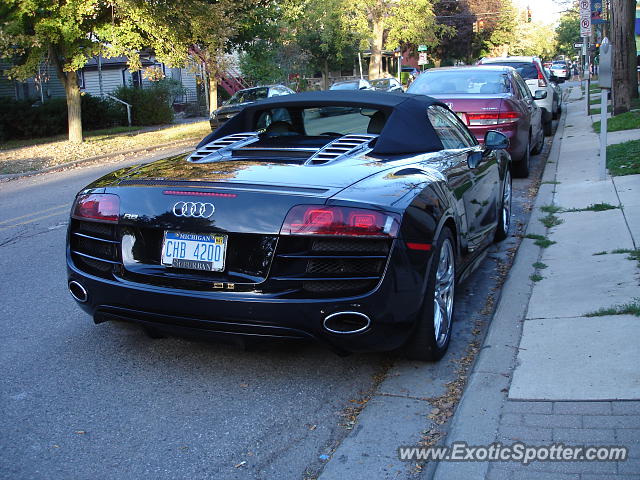 Audi R8 spotted in Ann Arbor, Michigan