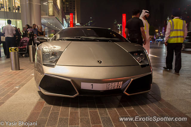 Lamborghini Murcielago spotted in Dubai, United Arab Emirates