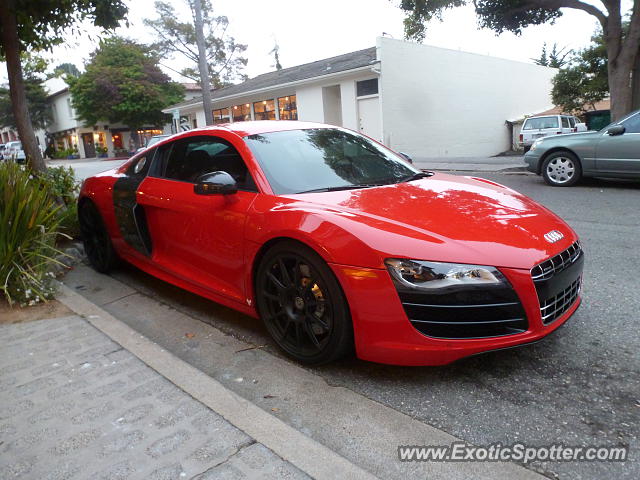 Audi R8 spotted in Carmel, California