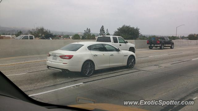 Maserati Quattroporte spotted in Rowland Heights, California