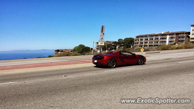 Mclaren MP4-12C spotted in Rolling Hills, California