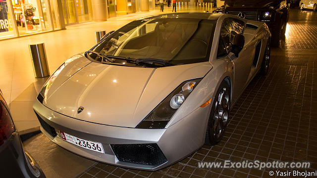 Lamborghini Gallardo spotted in Dubai, United Arab Emirates