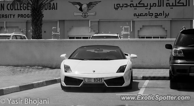 Lamborghini Gallardo spotted in Dubai, United Arab Emirates