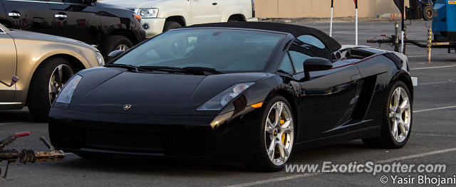 Lamborghini Gallardo spotted in Dubai, United Arab Emirates