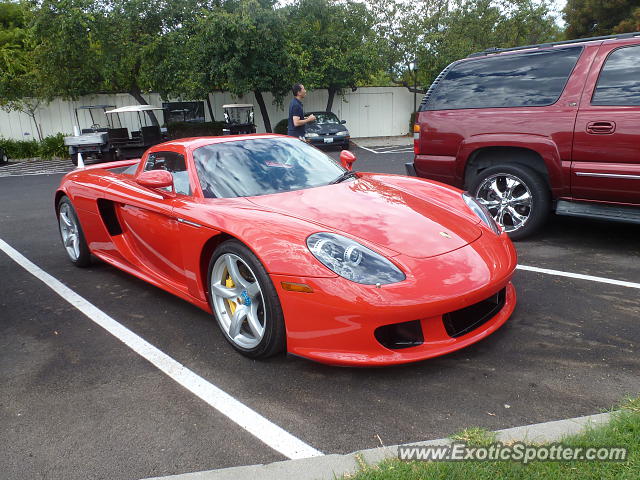 Porsche Carrera GT spotted in Carmel, California