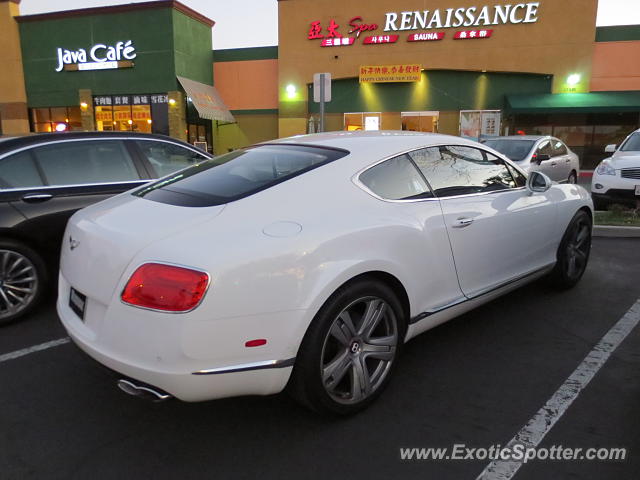 Bentley Continental spotted in City of Industry, California