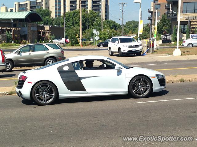 Audi R8 spotted in Minneapolis, Minnesota