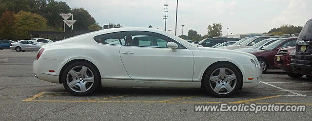 Bentley Continental spotted in Closter, New Jersey