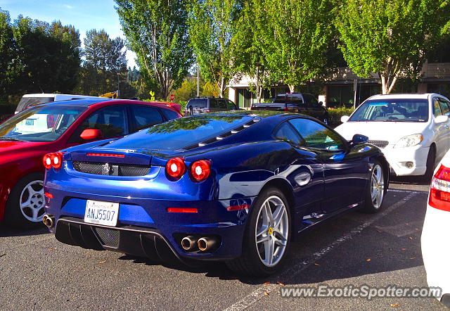 Ferrari F430 spotted in Redmond, Washington