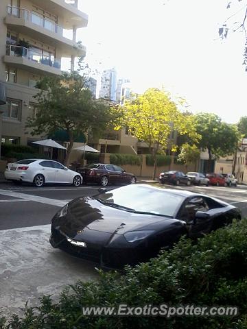 Lamborghini Aventador spotted in Sydney, Australia