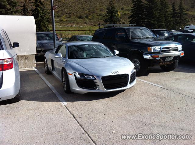 Audi R8 spotted in Vail, Colorado