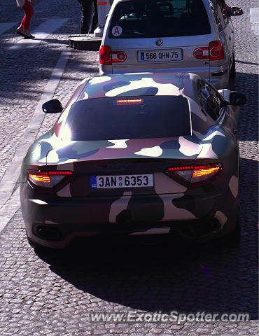 Maserati GranTurismo spotted in Paris, France