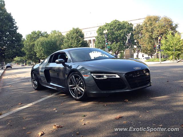 Audi R8 spotted in Washington DC, Virginia