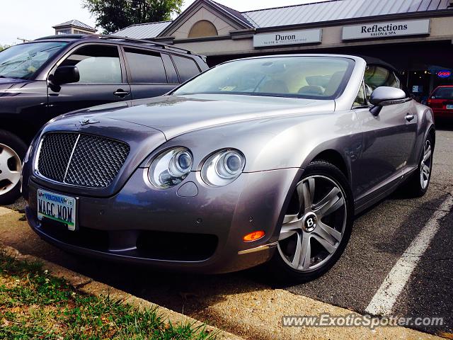 Bentley Continental spotted in McLean, Virginia