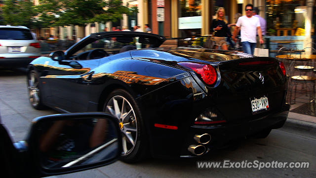 Ferrari California spotted in Denver, Colorado