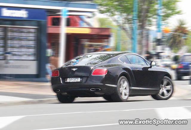 Bentley Continental spotted in Blenheim, New Zealand