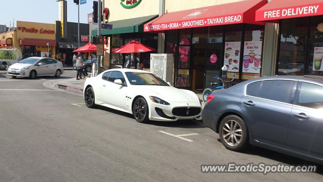 Maserati GranTurismo spotted in Los Angeles, California