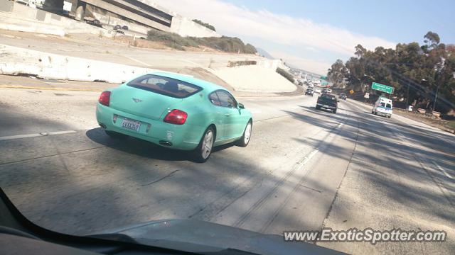 Bentley Continental spotted in East Los Angeles, California