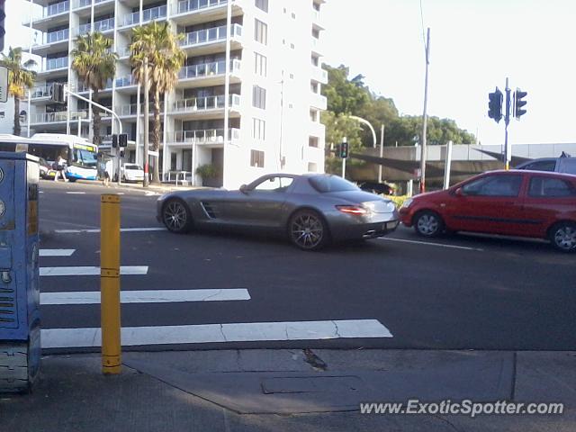 Mercedes SLS AMG spotted in Sydney, Australia