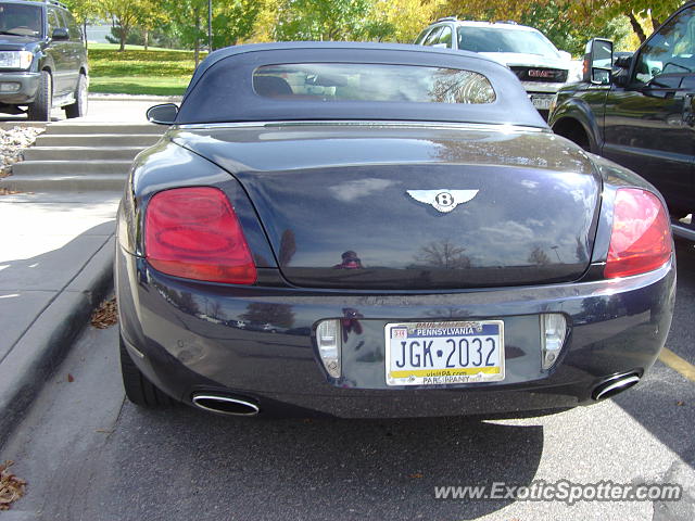 Bentley Continental spotted in Greenwood, Colorado