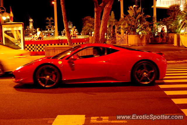 Ferrari 458 Italia spotted in Monte-carlo, Monaco