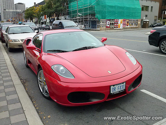 Ferrari F430 spotted in Toronto, Canada