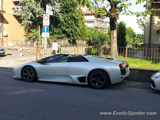 Lamborghini Murcielago spotted in Sant'Agata Bo, Italy