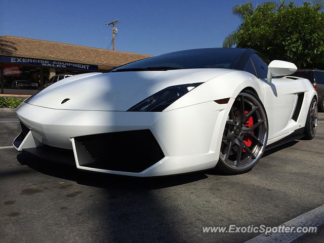 Lamborghini Gallardo spotted in Orange, California