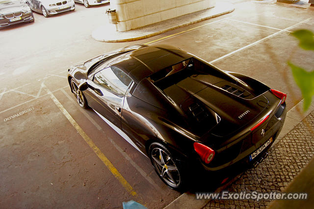 Ferrari 458 Italia spotted in Lisboa, Portugal