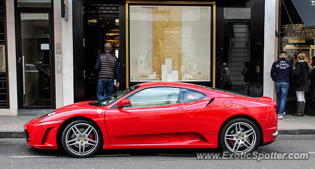 Ferrari F430 spotted in London, United Kingdom