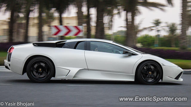 Lamborghini Murcielago spotted in Dubai, United Arab Emirates