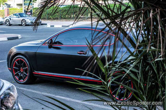 Bentley Continental spotted in Dubai, United Arab Emirates