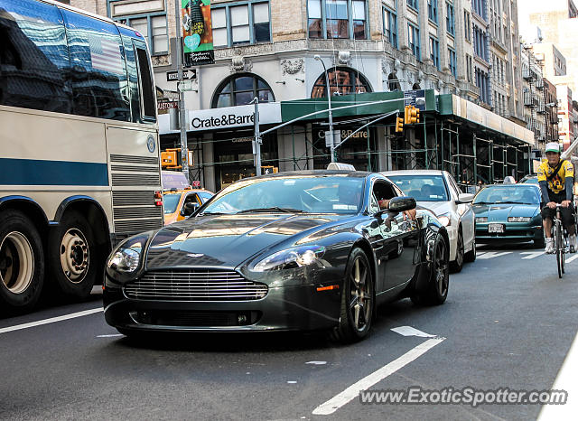 Aston Martin Vantage spotted in New York, New York