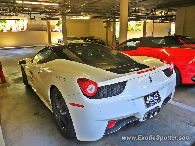 Ferrari 458 Italia spotted in Monterey, California